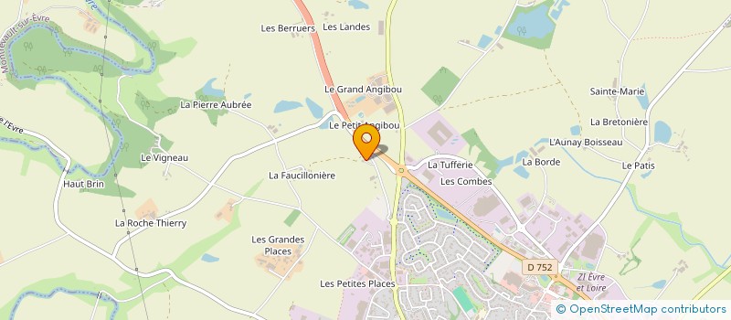 localisation de l'entreprise MADAME AMANDINE GUIET à MONTREVAULT-SUR-EVRE