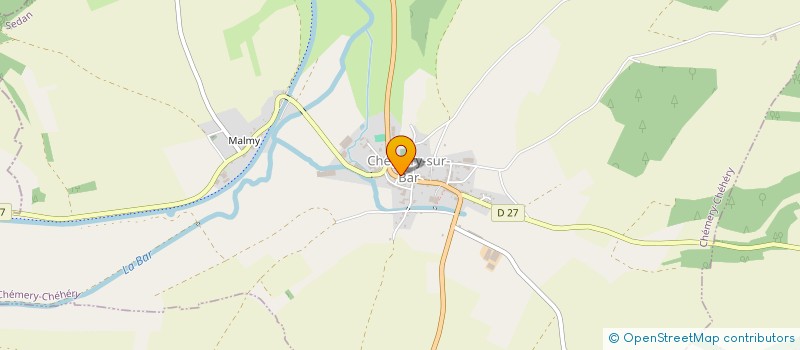 localisation de l'entreprise MADAME AMANDINE GUILLAUME  CHEMERY-CHEHERY