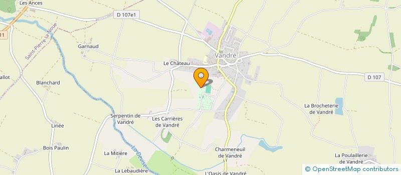 localisation de l'entreprise MADAME AMANDINE GURY  LA DEVISE