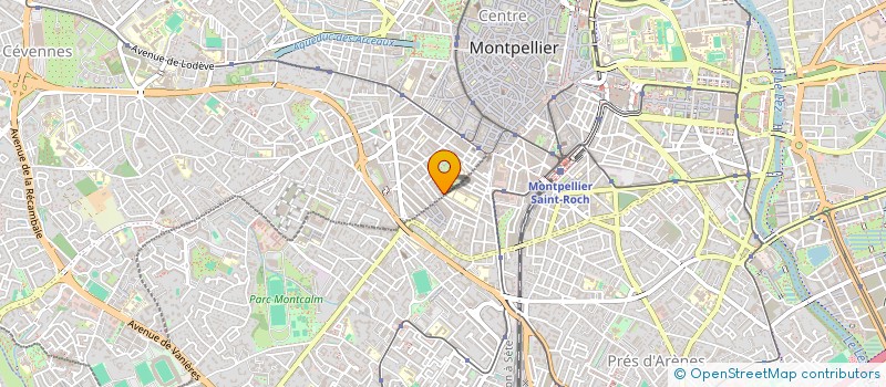 localisation de l'entreprise MADAME AMANDINE GUTIERREZ à MONTPELLIER