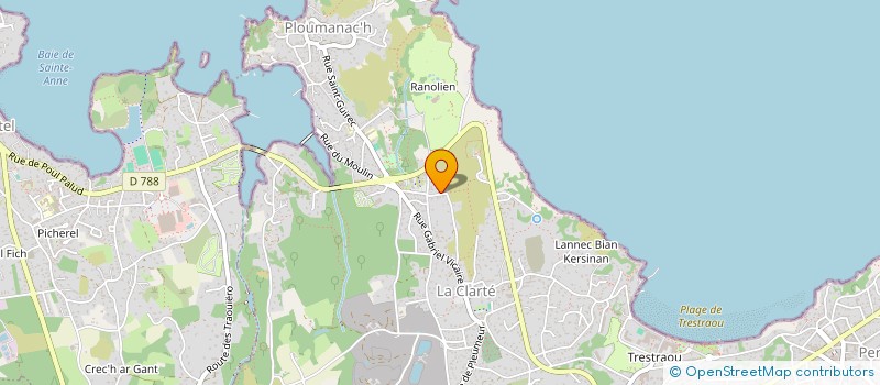 localisation de l'entreprise MADAME AMANDINE GUYOT à PERROS-GUIREC