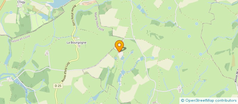 localisation de l'entreprise MADAME AMANDINE HAMELIN  ISSY-L'EVEQUE