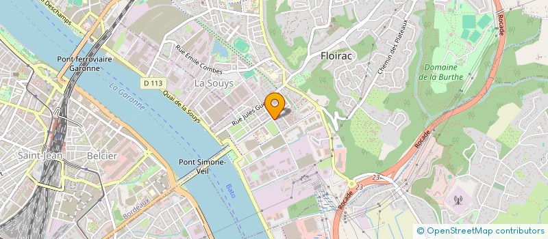 localisation de l'entreprise MADAME AMANDINE HEMERY  FLOIRAC