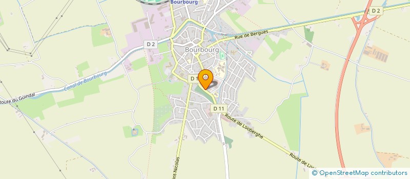 localisation de l'entreprise MADAME AMANDINE HERENG à BOURBOURG