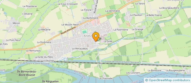 localisation de l'entreprise MADAME AMANDINE HERISSON  VAIR-SUR-LOIRE