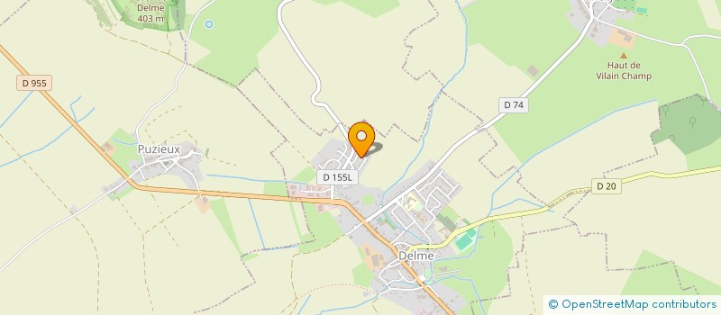 localisation de l'entreprise MADAME AMANDINE HERRERA  DELME