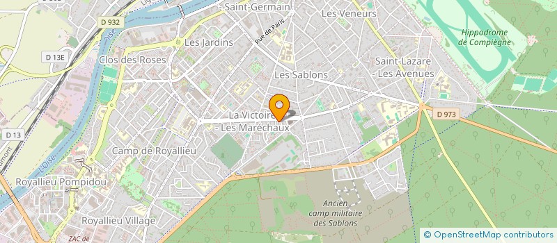 localisation de l'entreprise MADAME AMANDINE HERRERO  COMPIEGNE