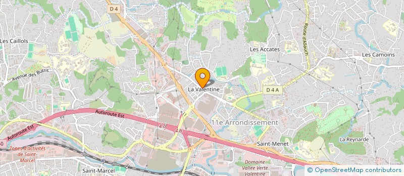 localisation de l'entreprise MADAME AMANDINE HISPA à MARSEILLE