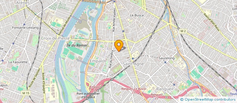 localisation de l'entreprise MADAME AMANDINE HUGUET à TOULOUSE