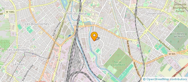 localisation de l'entreprise MADAME AMANDINE HUMBLOT  DIJON