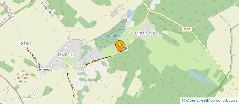 localisation de l'entreprise MADAME AMANDINE HUME  MITTAINVILLE