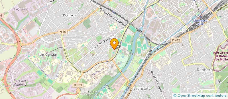 localisation de l'entreprise MADAME AMANDINE IANNONE  MULHOUSE