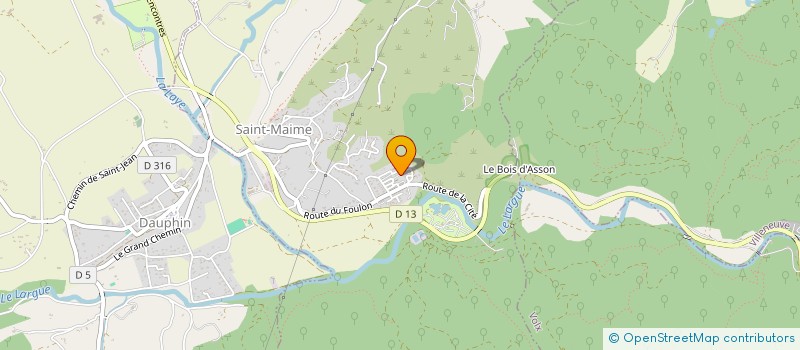 localisation de l'entreprise MADAME AMANDINE ICARD  SAINT-MAIME