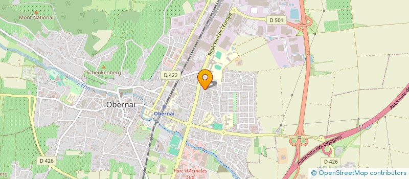 localisation de l'entreprise MADAME AMANDINE IMMER  OBERNAI