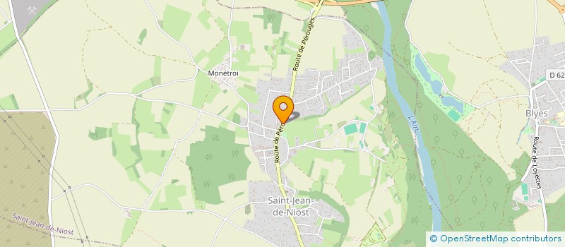 localisation de l'entreprise MADAME AMANDINE JACQUARD  SAINT-JEAN-DE-NIOST