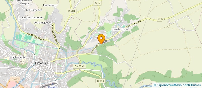 localisation de l'entreprise MADAME AMANDINE JAFFRE  SAINT-BRICE