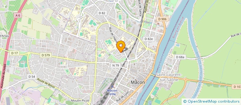 localisation de l'entreprise MADAME AMANDINE JARDIAU à MACON