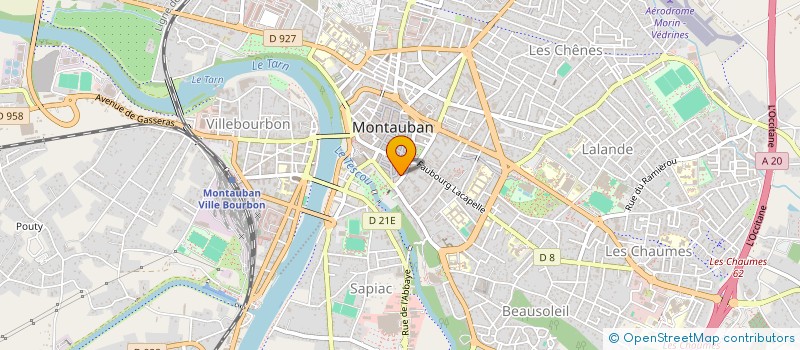 localisation de l'entreprise MADAME AMANDINE JEAN  MONTAUBAN