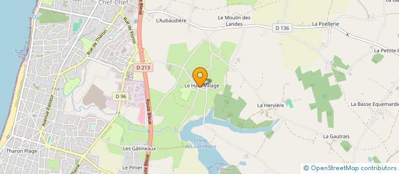localisation de l'entreprise MADAME AMANDINE JEANEAU à SAINT-MICHEL-CHEF-CHEF