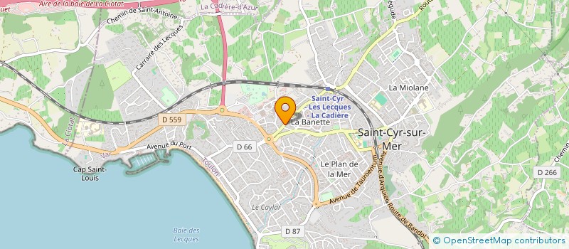 localisation de l'entreprise MADAME AMANDINE JEANNE LANDELER  MARSEILLE