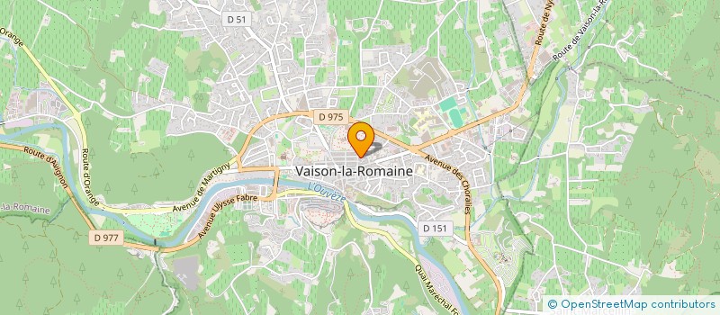 localisation de l'entreprise MADAME AMANDINE JOLY à VAISON-LA-ROMAINE