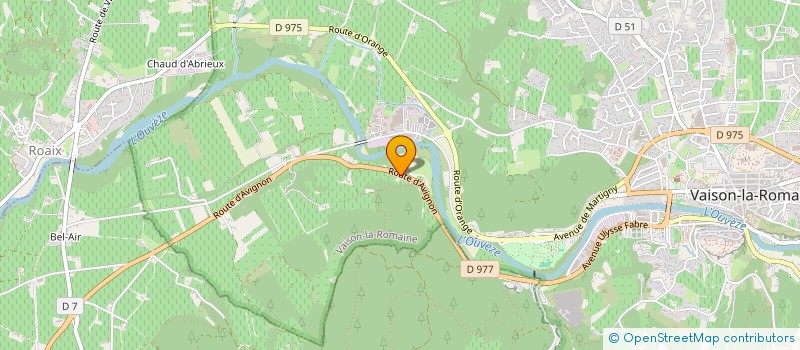 localisation de l'entreprise MADAME AMANDINE JOLY  VAISON-LA-ROMAINE