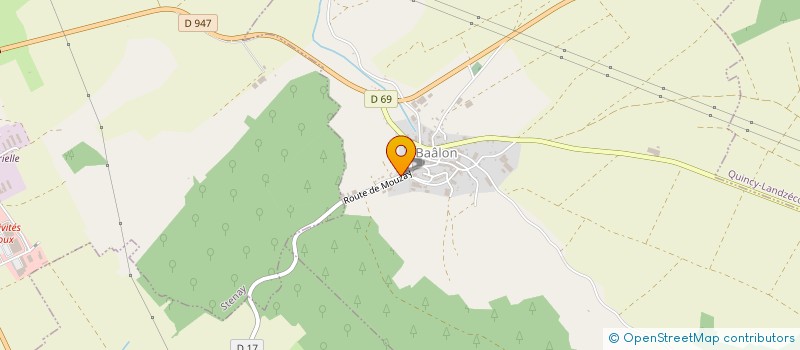 localisation de l'entreprise MADAME AMANDINE JOLY  BAALON