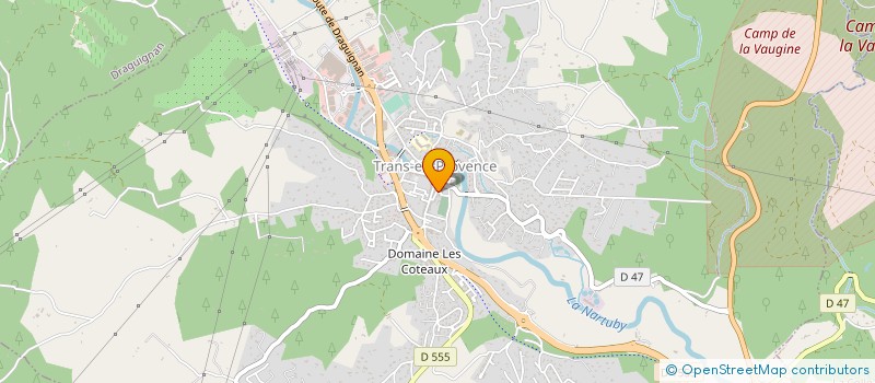 localisation de l'entreprise MADAME AMANDINE KAELBEL à TRANS-EN-PROVENCE