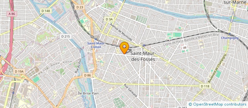 localisation de l'entreprise MADAME AMANDINE KEMAD à SAINT-MAUR-DES-FOSSES