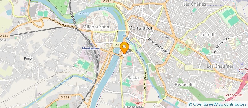 localisation de l'entreprise MADAME AMANDINE KIEFFER  MONTAUBAN