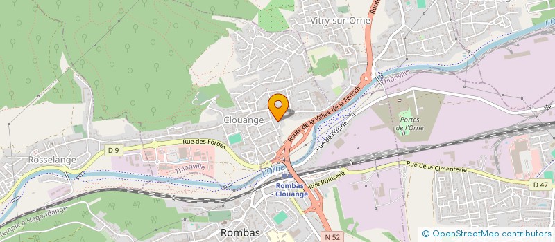 localisation de l'entreprise MADAME AMANDINE KLESPER  CLOUANGE