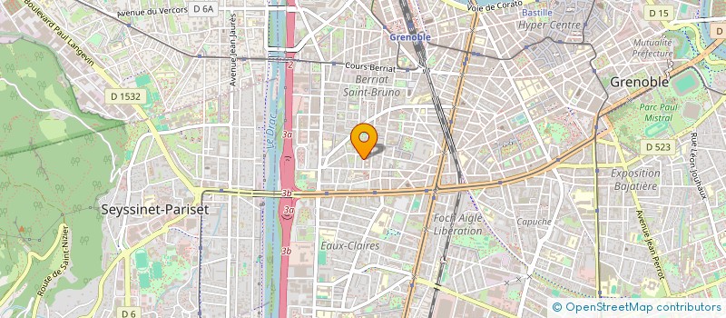 localisation de l'entreprise MADAME AMANDINE KOWALSKI à GRENOBLE