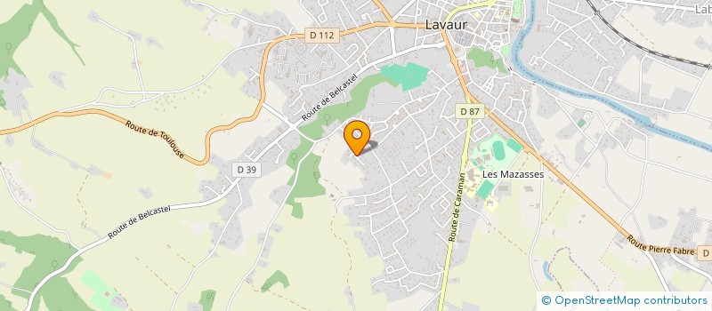 localisation de l'entreprise MADAME AMANDINE L'ETANG  LAVAUR