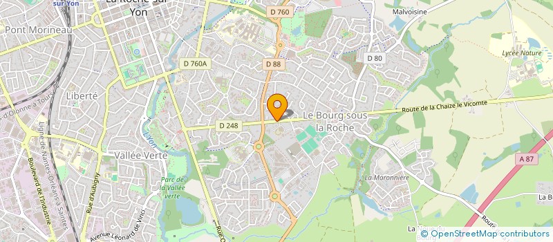 localisation de l'entreprise MADAME AMANDINE LACHEVRE à LA ROCHE-SUR-YON