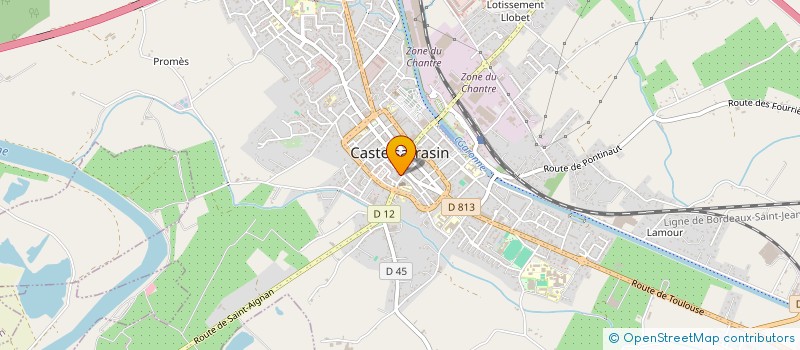 localisation de l'entreprise MADAME AMANDINE LAFFONT  CASTELSARRASIN