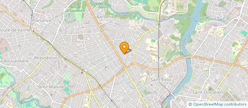 localisation de l'entreprise MADAME AMANDINE LAGARDE à NANTES