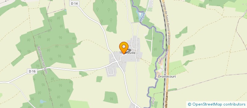 localisation de l'entreprise MADAME AMANDINE LAGO  BAZINCOURT-SUR-EPTE