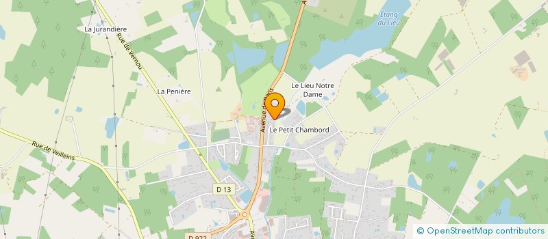 localisation de l'entreprise MADAME AMANDINE LAHAYE  ROMORANTIN-LANTHENAY