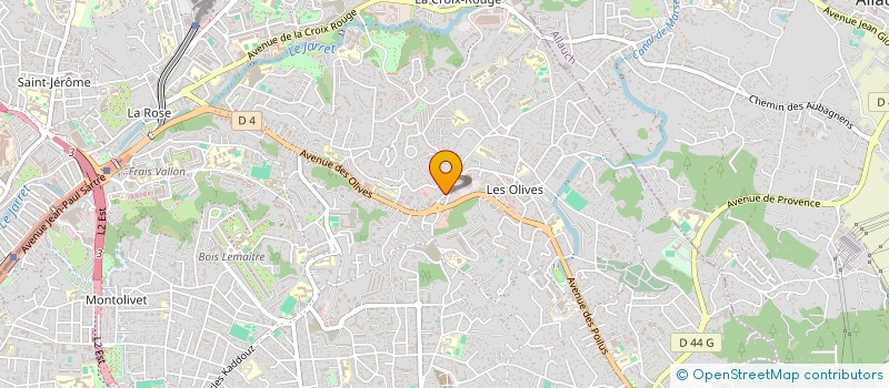 localisation de l'entreprise MADAME AMANDINE LAHMAR à MARSEILLE