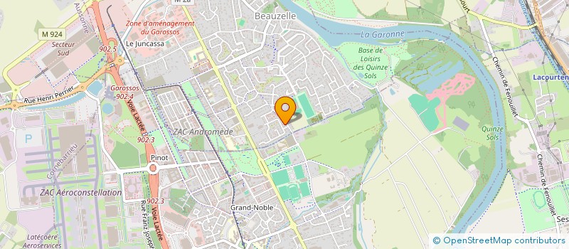 localisation de l'entreprise MADAME AMANDINE LAMARIE  BEAUZELLE