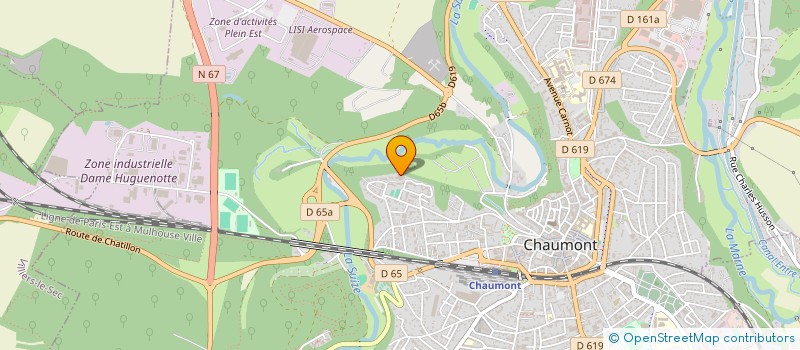 localisation de l'entreprise MADAME AMANDINE LAMBOTIN à CHAUMONT