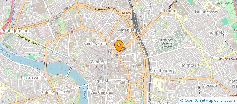 localisation de l'entreprise MADAME AMANDINE LANCELOT à TOULOUSE