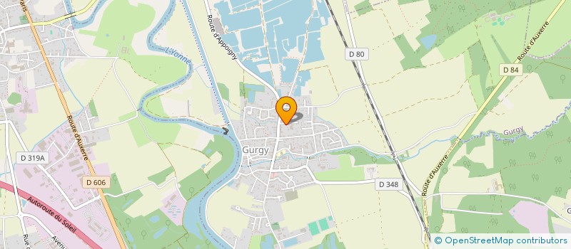 localisation de l'entreprise MADAME AMANDINE LANG  GURGY