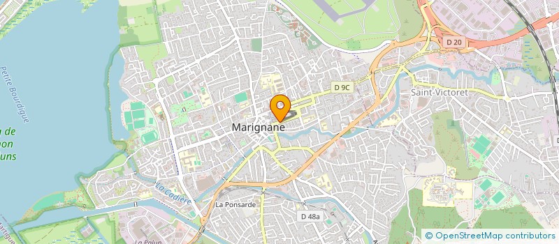 localisation de l'entreprise MADAME AMANDINE LANGELLIER-BELLEVUE à MARIGNANE