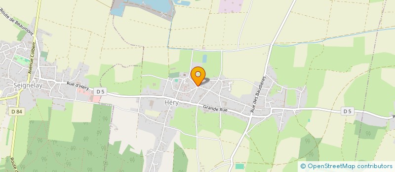 localisation de l'entreprise MADAME AMANDINE LANSADE  HERY