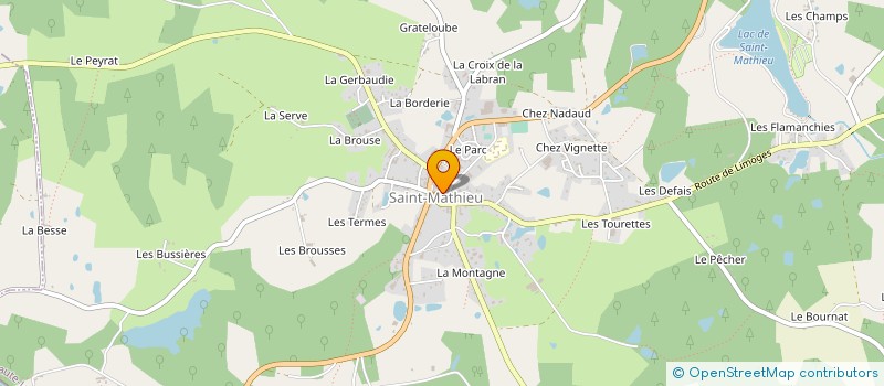 localisation de l'entreprise MADAME AMANDINE LATHIERE à SAINT-MATHIEU