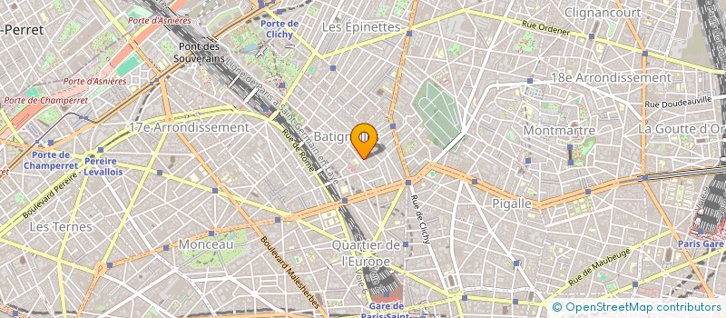 localisation de l'entreprise MADAME AMANDINE LATOMBE  PARIS