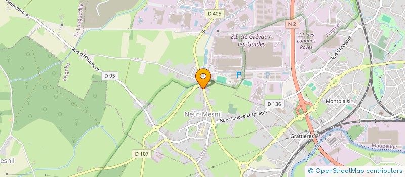 localisation de l'entreprise MADAME AMANDINE LAUNOIS  NEUF-MESNIL