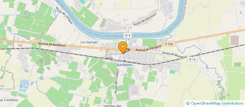 localisation de l'entreprise MADAME AMANDINE LAVAL  GARDONNE