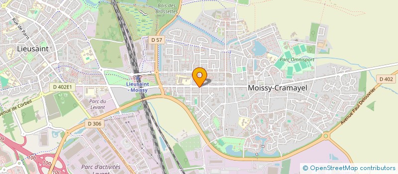 localisation de l'entreprise MADAME AMANDINE LE MORTELLEC à MOISSY-CRAMAYEL